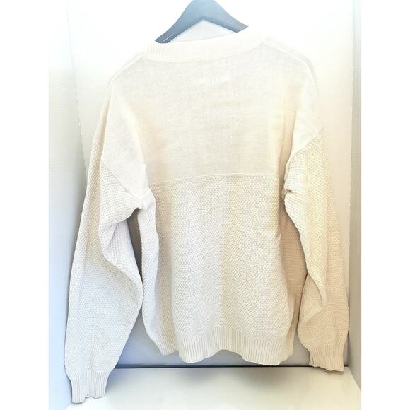 Vintage San Francisco 49ers Nutmeg Mills Sweater L – USA Made Knit - Picture 7 of 12